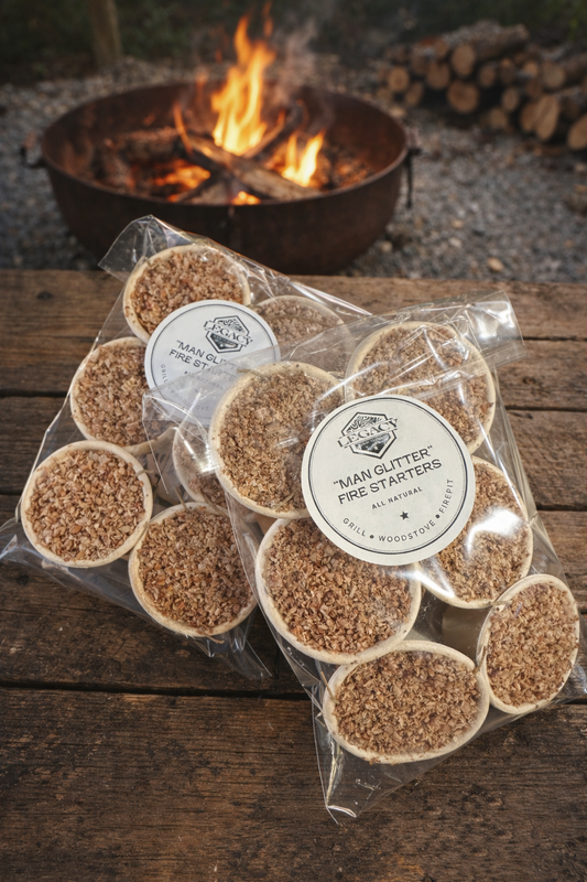 Eco-friendly Fire Starters—Natural, Non-Toxic, Chemical Free | Perfect For Fireplace, Campfire, BBQ & Wood Stove
