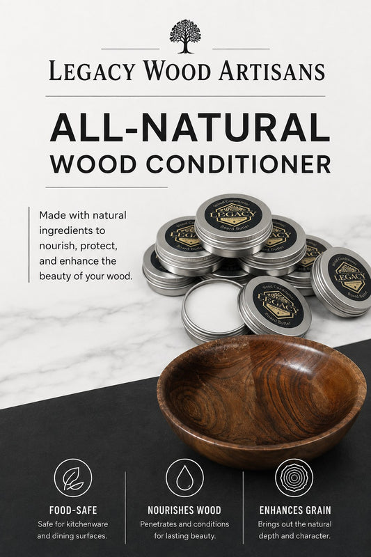 Handcrafted Natural Wood Conditioner | Pure, Non-Toxic Protection