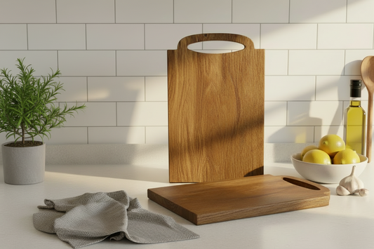 Rustic Hickory Small Cutting Board (8"x12")
