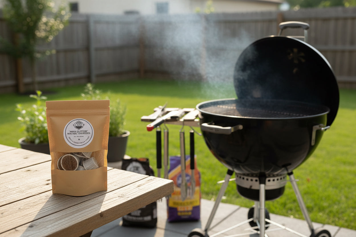 Eco-Friendly Mini Fire Starters — Natural, Non-Toxic | Perfect For Fireplace, Camping, BBQ, & Wood Stove